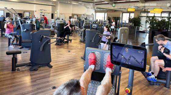 Zirkel im NaheVital Fitnessstudio