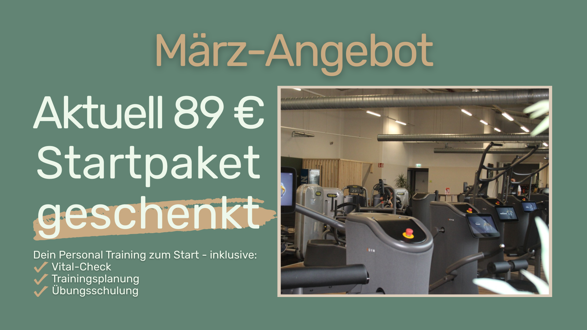 Angebot für neue Mitglieder